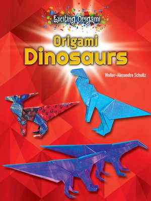 cover image of Origami Dinosaurs